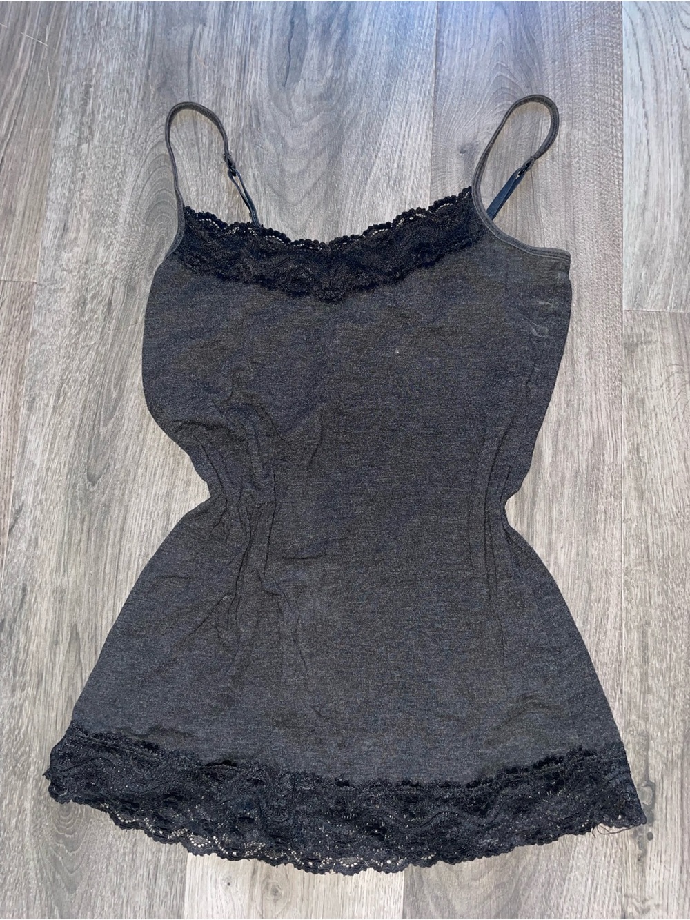 Warehouse Grey Lace-Trim Cami